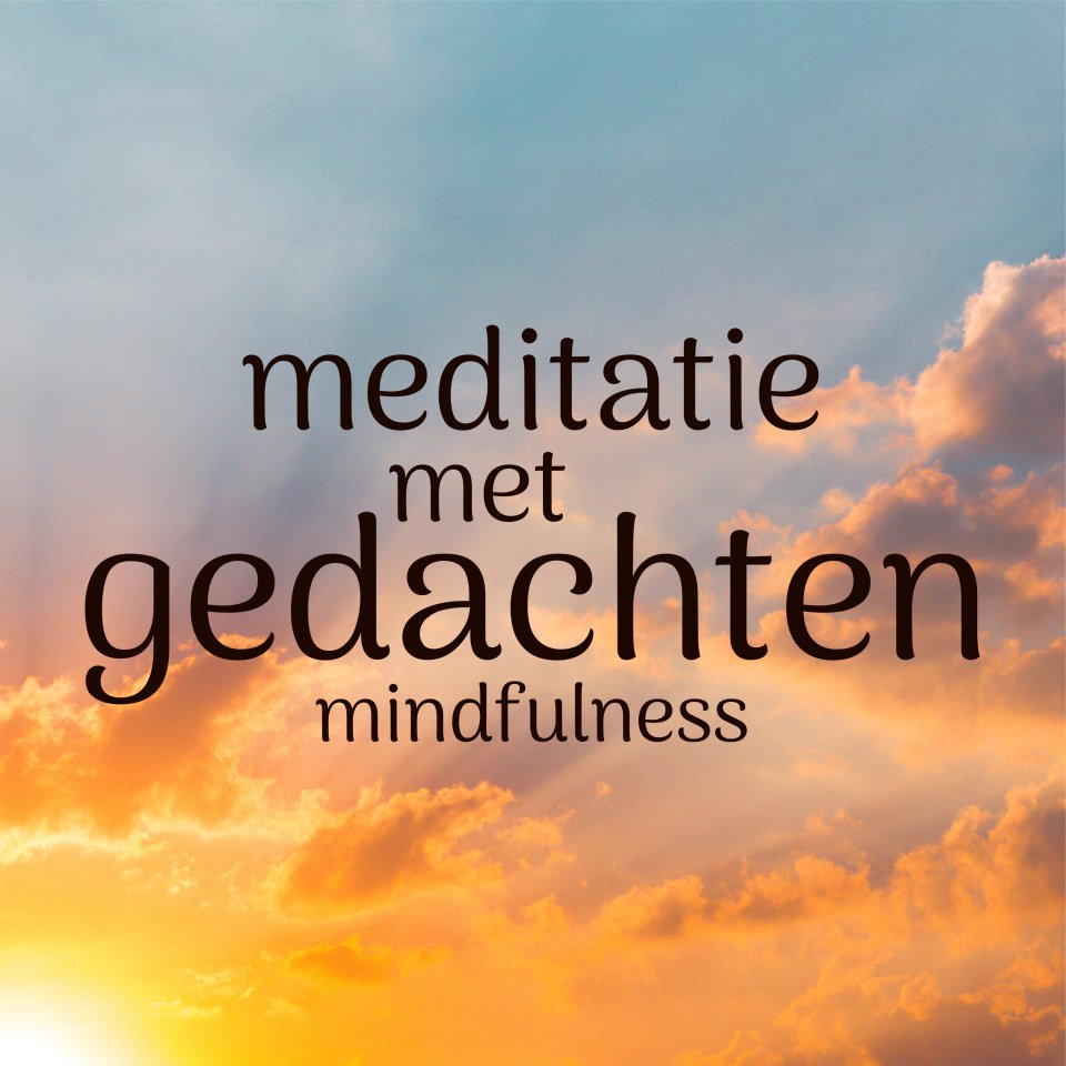 Omslagfoto van Meditatie met gedachten